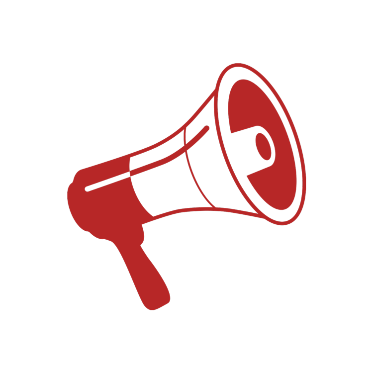 Megaphone icon - educate